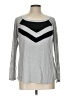 Ella Moss Gray Long Sleeve Top Size L - photo 1