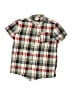 Crazy 8 Plaid Green Short Sleeve Button-Down Shirt Size 10 - 12 - photo 1