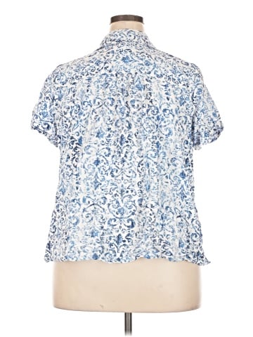 Denim + Company Short Sleeve Blouse (view 2)