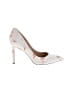 Sam Edelman Print White Heels Size 8 1/2 - photo 1