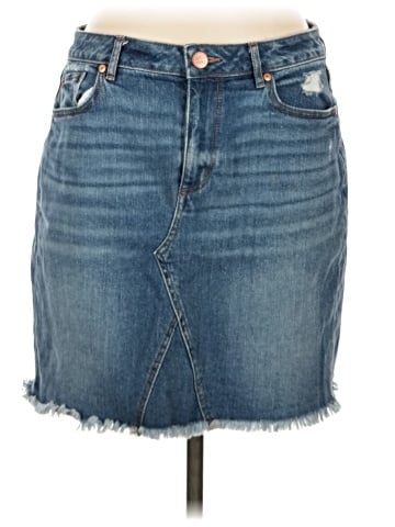Ann Taylor LOFT Denim Skirt (view 1)
