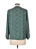 West Kei 100% Polyester Green Long Sleeve Blouse Size L - photo 2