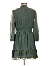 Max Studio 100% Polyester Paisley Green Casual Dress Size L - photo 2