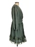 Max Studio 100% Polyester Paisley Green Casual Dress Size L - photo 4