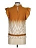THML 100% Polyester Brown Sleeveless Blouse Size M - photo 2