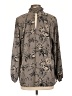 Veronica M. Gray Long Sleeve Blouse Size L - photo 2