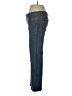 MICHAEL Michael Kors 100% Cotton Chevron-herringbone Blue Jeans Size 12 - photo 5
