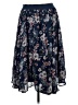 Torrid 100% Polyester Floral Blue Casual Skirt Size Med Plus (00) - photo 2