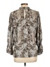 Veronica M. Silver 3/4 Sleeve Blouse Size L - photo 2