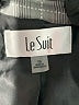 Le Suit Plaid Gray Blazer Size 16 - photo 6