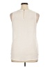 Say What? 100% Polyester Ivory Sleeveless Top Size XL - photo 2