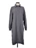 Assorted Brands Solid Gray Casual Dress Size S - photo 1