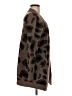Aqua Animal Print Brown Cardigan Size M - photo 4