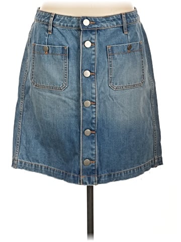 Ann Taylor LOFT Denim Skirt (view 1)