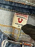 True Religion 100% Cotton Hearts Blue Jeans Size 27 waist - photo 7