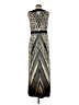 Chico's Animal Print Silver Cocktail Dress Size M - photo 2