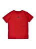 Adidas 100% Recycled Polyester Red Active T-Shirt Size M (kids) - photo 1
