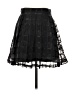 TOBI 100% Polyester Argyle Black Formal Skirt Size S - photo 2