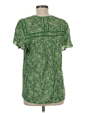 Pale Sky Short Sleeve Blouse (view 2)