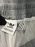 Adidas 100% Polyester Gray Track Pants Size M - photo 4