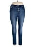 Gap Solid Blue Jeans Size 14 - photo 1