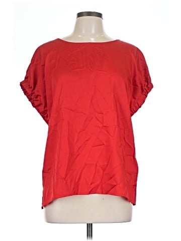 DKNY Short Sleeve Blouse (view 1)