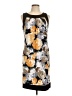 AB Studio Print Black Cocktail Dress Size L - photo 1