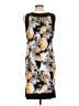 AB Studio Print Black Cocktail Dress Size L - photo 2