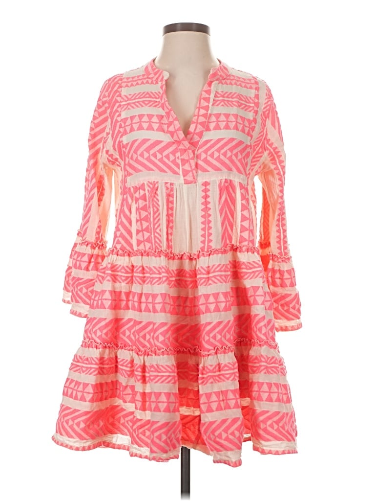Pre-owned Devotion Casual Dress In Pink