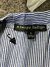 Always Indigo 100% Polyester Blue 3/4 Sleeve Blouse Size L - photo 7