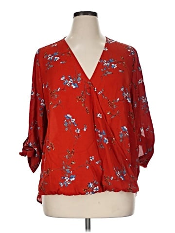 West Kei 3/4 Sleeve Blouse (view 1)