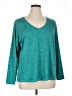Bcg 100% Polyester Teal 3/4 Sleeve T-Shirt Size 1X - photo 1