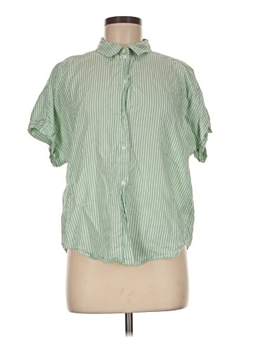 H&M L.O.G.G. Short Sleeve Blouse (view 1)