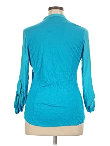INC International Concepts 3/4 Sleeve Blouse (view 2)
