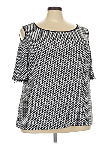 Susan Graver 3/4 Sleeve Top (view 1)