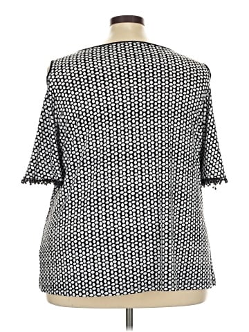 Susan Graver 3/4 Sleeve Top (view 2)