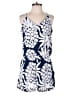Southern Frock 100% Polyester Tropical Blue Romper Size S - photo 1