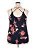 Papermoon Blue Tank Top Size 2X - photo 2