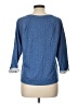 Chico's Blue 3/4 Sleeve T-Shirt Size Lg (2) - photo 2