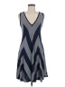 Max Studio Chevron-herringbone Gray Cocktail Dress Size M - photo 1