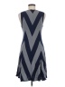 Max Studio Chevron-herringbone Gray Cocktail Dress Size M - photo 2