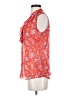 CAbi 100% Polyester Red Sleeveless Blouse Size XS - photo 5