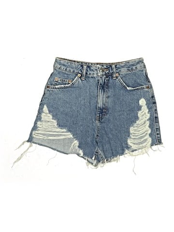 Topshop Denim Shorts (view 1)