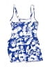 Unbranded Print Blue Swimsuit Top Size M - photo 2