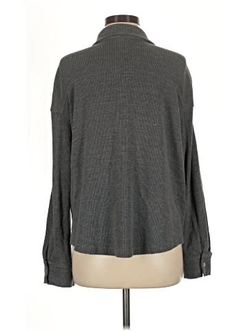 DONNI Long Sleeve Button-Down Shirt (view 2)