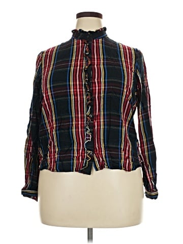 Chaps Long Sleeve Blouse (view 1)