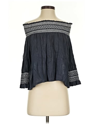 Chan Luu Short Sleeve Blouse (view 1)