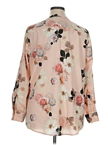 Calvin Klein Long Sleeve Blouse (view 2)