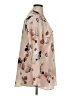 Calvin Klein 100% Polyester Floral Pink Long Sleeve Blouse Size 0X - photo 4