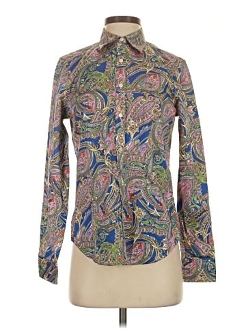 Lauren by Ralph Lauren Long Sleeve Blouse (view 1)